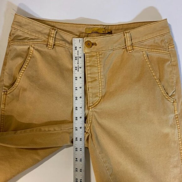 Prana Women's Janesse High Rise Cotton Denim Tapered Slash Pocket Jeans Size 10 - Picture 12 of 13